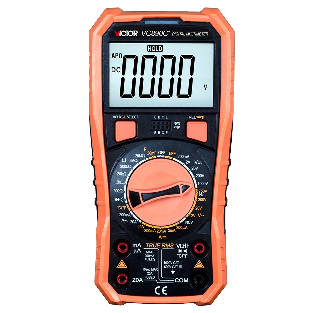 VC890C Digital Multimeter – ملتميتر رقمي متعدد الوظائف (اميتر قياس)