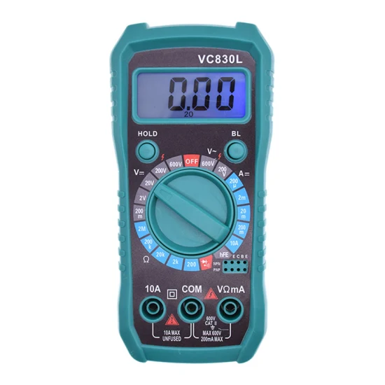 VC830L Digital Multimeter – ملتميتر رقمي متعدد الوظائف (اميتر قياس)