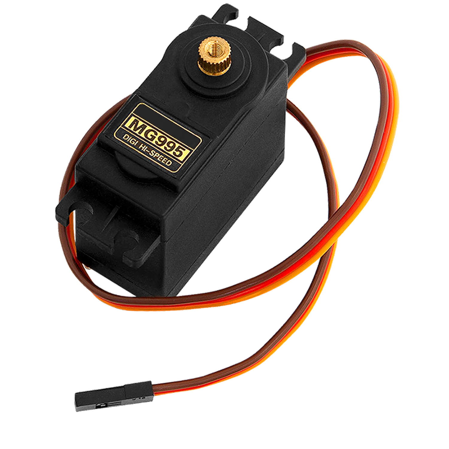 Servo Motor MG995 13K سيرفو موتور كبير تروس حديد عزم 13كيلو زاويه دوران 180درجه