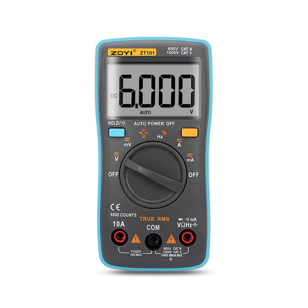 ZT102 Digital Multimeter – ملتميتر رقمي متعدد الوظائف (اميتر قياس)