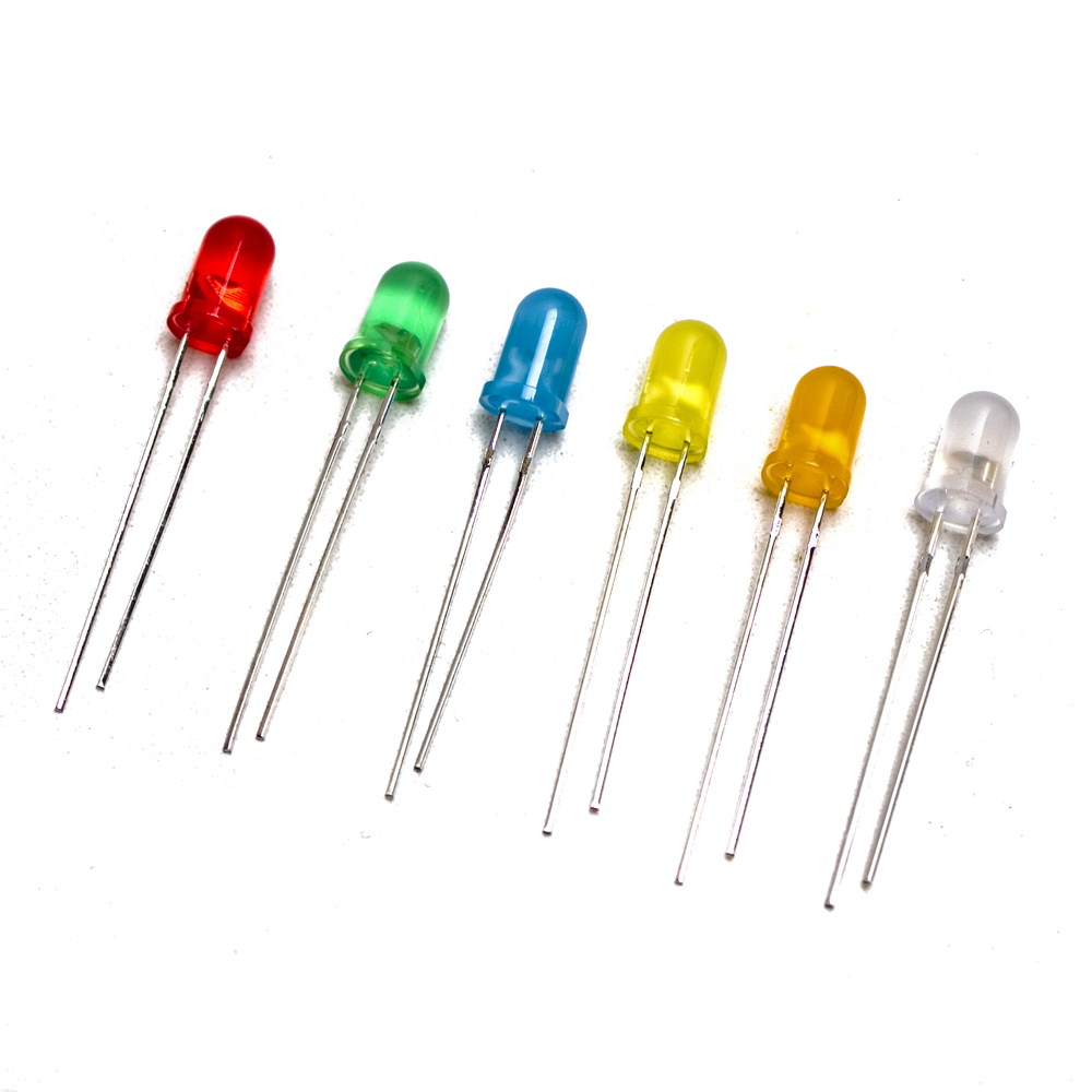 Led white 5mm ليد ضوئي لون ابيض