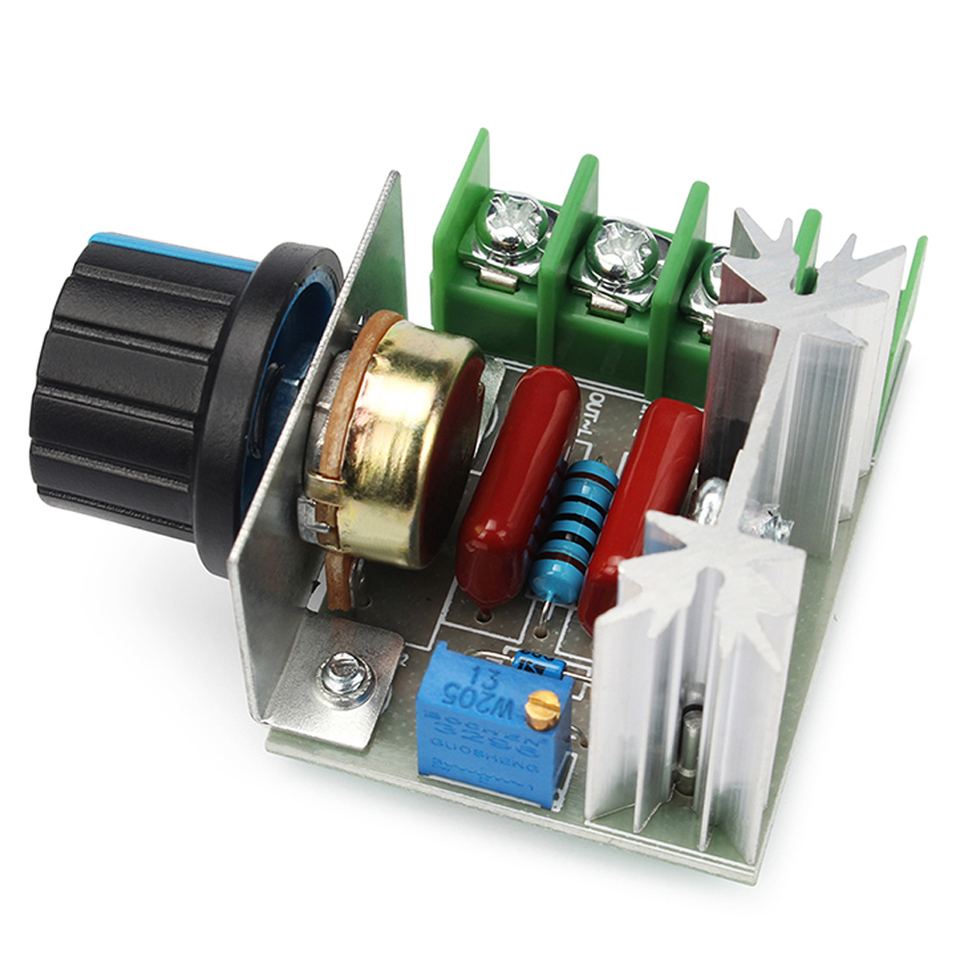 PWM AC 220V 2000W متحكم سرعه اي سي